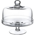 thumbnail image 1 of WHOLE HOUSEWARES Présentoir à Gâteau en Verre avec Dôme / Support et Présentoir, 1 of 5