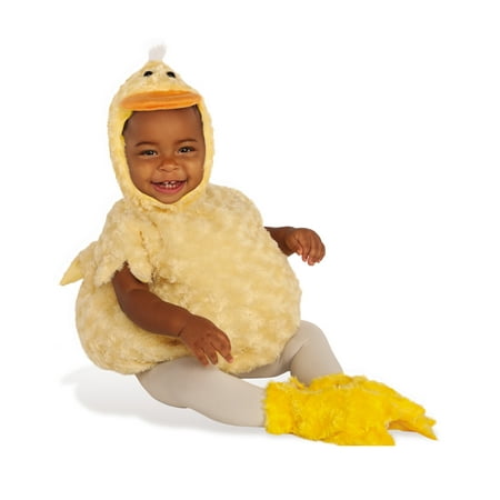Duckling Infant Baby Chick Fluffy Plush Animal Halloween Costume-Inft