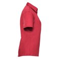 thumbnail image 3 of Russell Collection Womens Classic Polycotton Easy-Care Short-Sleeved Shirt, 3 of 3