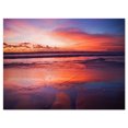 thumbnail image 2 of Plage Tropicale Colorée avec Nuages - Impression sur Toile Paysage Marin, 2 of 3