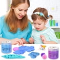 thumbnail image 6 of Kids Fluffy Slime Kits for Age 5-12 Toys Gifts for 3 4 5 6 7 Year Old Putty Slimes Set Gift for 5 6 7 8 9 11 Years Old Girls Craft Kits Birthday Gifts Present Stress Toys for Boys, 6 of 6