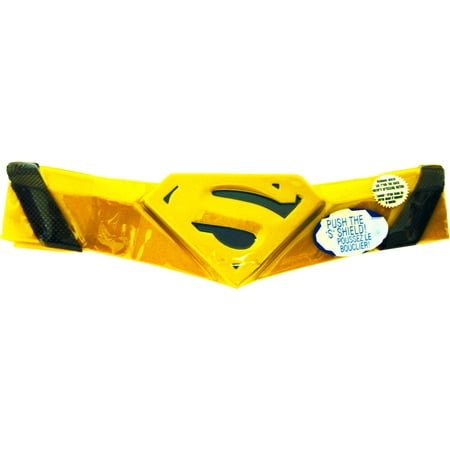 Morris Costumes Kids Unisex New Superman Child Deluxe Belt One Size, Style RU6517