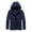 Dark Blue, variant on Fengqque Men's Outdoor Waterproof Jacket Lightweight Windproof Rainproof Outdoor Jacket Sports Windbreaker Jacket Outdoor Mountaineering Solid Color Jacket