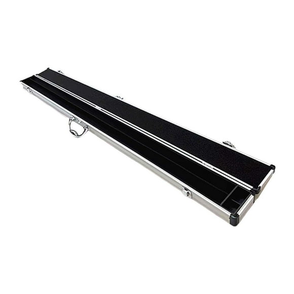 Almencla Pool Cue Case Pool Stick Case for Men Lightweight Scratch Resistant Soft Lining Billiard Stick Carrying Case Snooker Cue Case 120cm PU Leather AL