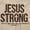 Sand, variant on Jesus Strong Philippians 4:13 Bible Crewneck T Shirts Boy Girl Teen Brisco Brands M