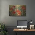 thumbnail image 5 of Luxe Metal Art ' Poppy Fields' by Emma Styles, Metal Wall Art, 36"x24", 5 of 9