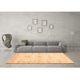 thumbnail image 3 of Ahgly Company Indoor Rectangle Oriental Orange Modern Area Rugs, 3' x 5', 3 of 4