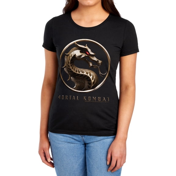 Mortal Kombat Movie Logo Women's T Shirt, Logo, Medium