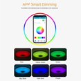 thumbnail image 5 of RGB Ceiling Lamps Smart Modern Ceiling Lighting Music Remote Application Control Bluetooth Speaker Indoor Decor 26cm, 5 of 5