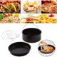 thumbnail image 3 of Accesorios para hornear en freidora de aire para pasteles y pizzas, sartén para pizza, parrilla para barbacoa, freidora de aire para una vida sencilla, para Gowise, para Cosori, 6 pulgadas, 3 of 3