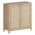 thumbnail image 7 of Roromall Sideboard Buffet Cabinet Kitchen Storage Cabinet with Rattan Doors Farmhouse Cupboard Console Table Buffet Cabinets with Adjustable Shelves for Hallway Living Dining Room, 7 of 7