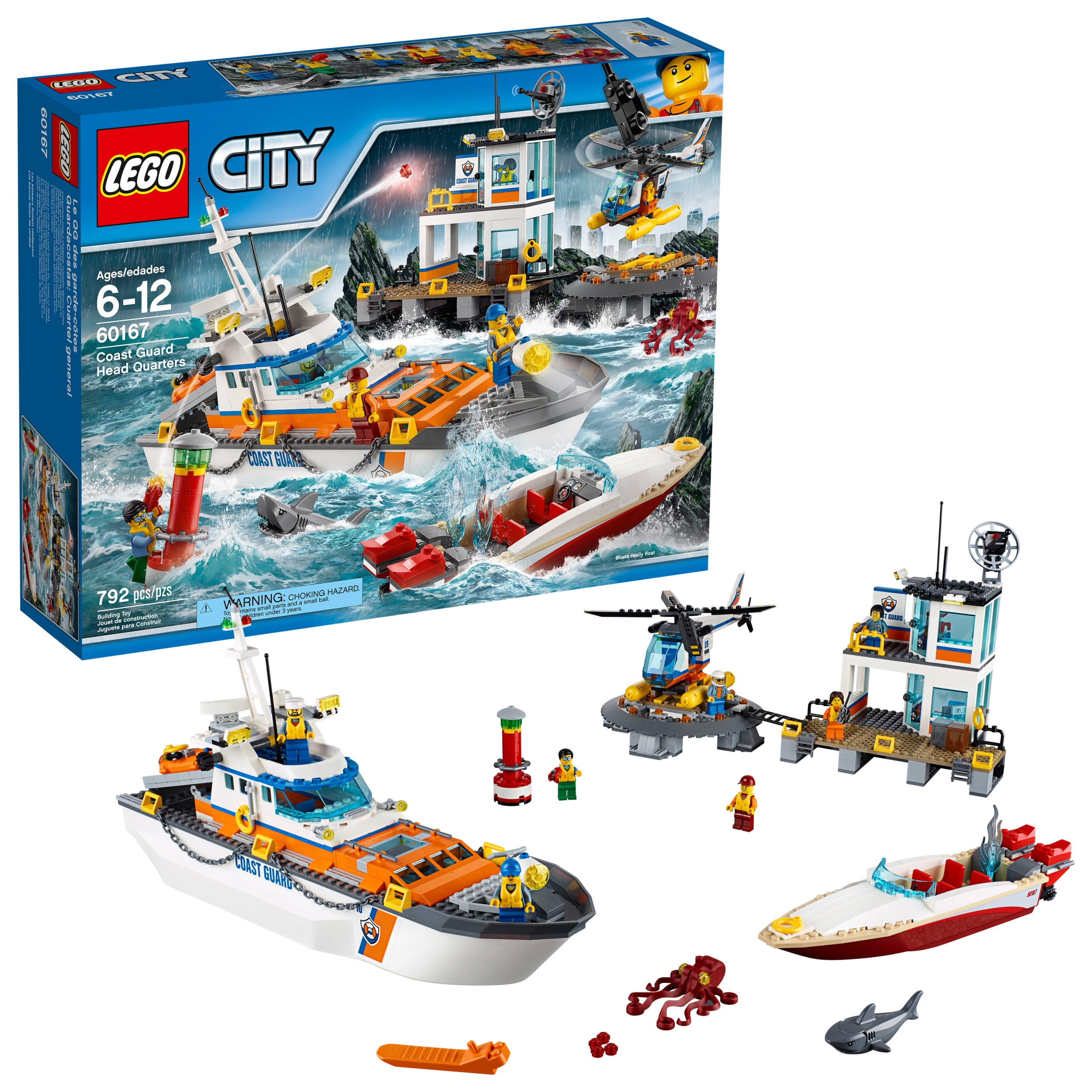 lego city fishing boat walmart