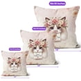thumbnail image 4 of Happy Mother's Day Ragdoll with Flower Crown and Greeting Card Pillow Cushion Double Sided Cat Lover Kitten Owner Gifts Idea Throw Pillow - 13004, 4 of 4