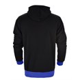 thumbnail image 4 of MIASHUI Men's Fall Winter Pullover Hoodie Diagonal Zipper Design Long Sleeve Unique Style Casual Top Blue,XL, 4 of 7