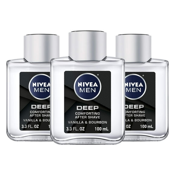 Loción para después del afeitado Nivea Men DEEP Comfort Soothe 100 ml x3