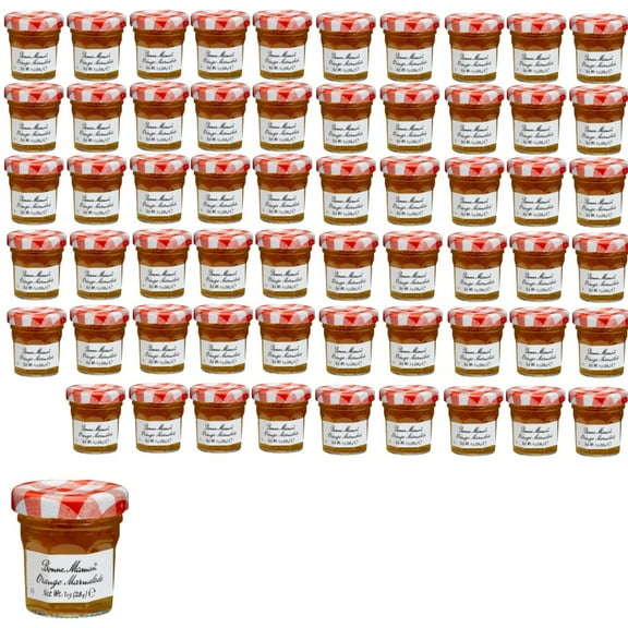 Bonne Maman Orange Marmalade, 1 oz, 60 Pack