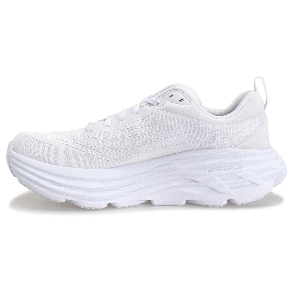 Hoka One Mens Bondi 8 Road Running Shoes - White - 13  display picture 1