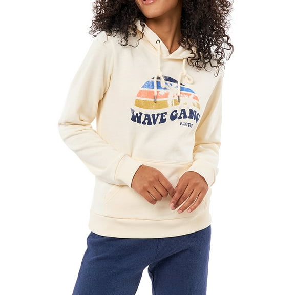 Melting Waves Pullover Hoody [Off White]