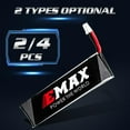 thumbnail image 4 of Refurbished HQJ Compatible with EMAX EZ Pilot Drone EMAX Tinyhawk Freestyle EMAX Tinyhawk S EMAX Tinyhawk 3.8V 450mA, 4 of 4