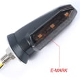 thumbnail image 6 of 4x Motorcycle Turn Signals 12V Universal Front Rear Blinker Super Bright Amber for Motorbike Scooter Off Road Quad Cruiser, 6 of 8