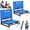 Type 02, variant on Lnow Stadium Seats with Back Support and Cushion, 2 Pack Portable Bleacher Chairs with Storage Bag and Shoulder Strap Grandstand Chairs for Outdoor Camping