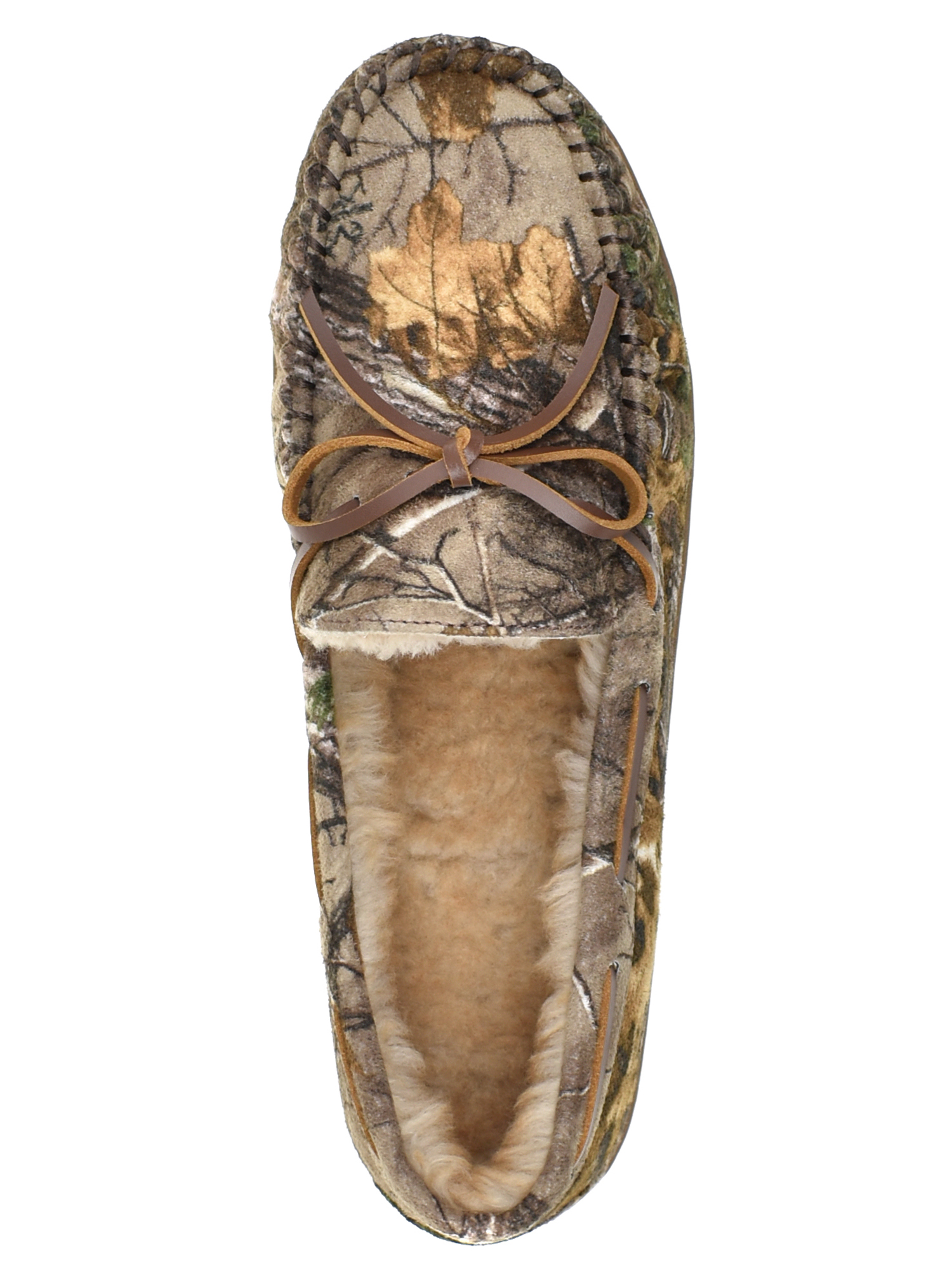 George Men's Trapper Moccasin Slippers, Camo photo 5