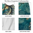 thumbnail image 4 of luoweisi Men's Beach Shorts Quick Dry Swim Trunks with Mesh Lining Seahorse XL, 4 of 5
