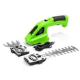 thumbnail image 4 of Feimier 2-in- Electric Cordless Hedge Plants Trimmer Handheld Grass Shear Shrub Cutter, 4 of 9