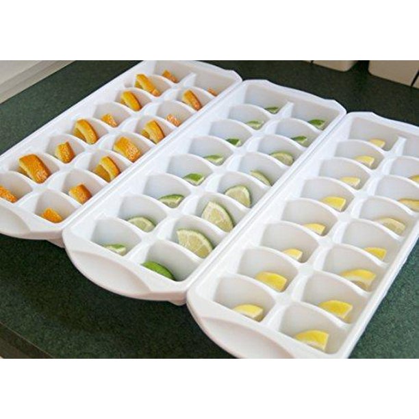 Sterilite Stackable Ice Cube Trays (Pack of 3) 1 A CLASS NEW Walmart