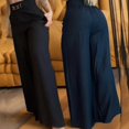 thumbnail image 2 of XINXIAOO Womens Trousers Womens Casual Pants Black Baggy Pants Lounge Pants Womens Wide Leg Pants Womens Summer Pants, 2 of 4