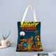 thumbnail image 2 of Asterix & Obelix: The Big Fight Bolso de tela con estampado de lienzo para mujer, bolsa de compras reutilizable y estética, con cremallera interior, regalo para mujer,40*40cm., 2 of 6