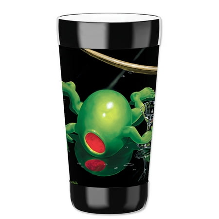 

Mugzie 16-Ounce Tumbler Drink Cup with Removable Insulated Wetsuit Cover - Michael Godard: Passed Out