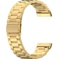 thumbnail image 2 of REQO Bracelet en Métal Compatible avec Fitbit Versa 4/Sense 2/Versa 3/Sense Bracelet de Remplacement Bracelet en Acier Inoxydable pour Versa 4/Sense 2, 2 of 7