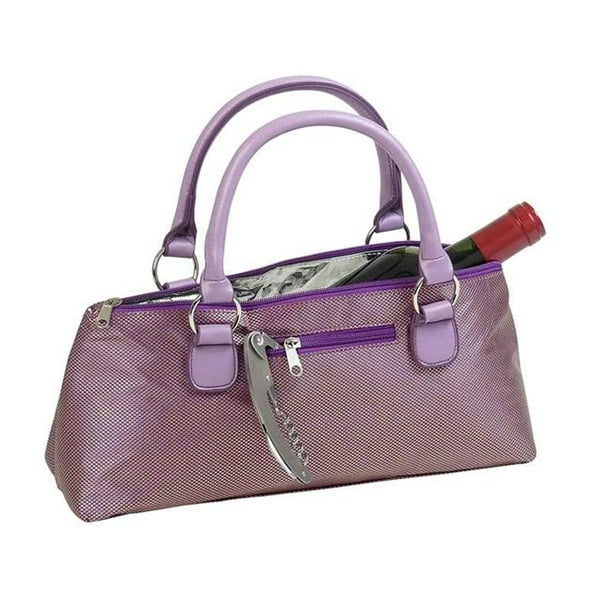 primeware wine clutch bag (thermal insulated) trendy womens carry tote