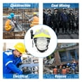 thumbnail image 3 of F2 Emergency Rescue Helmet Fire Fighter Safety Helmets Workplace Fire Protection Hard Hat with Headlamp & Goggles Protective -impact Helmet, 3 of 7
