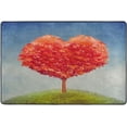 thumbnail image 4 of SKYSONIC Tree of Lov Non-Slip Area Rug, Valentines Day Floor Carpet Comfort Floor Mats Decor for Indoor Front Porch Living Room Bedroom Kitchen, 36"x24", 4 of 5