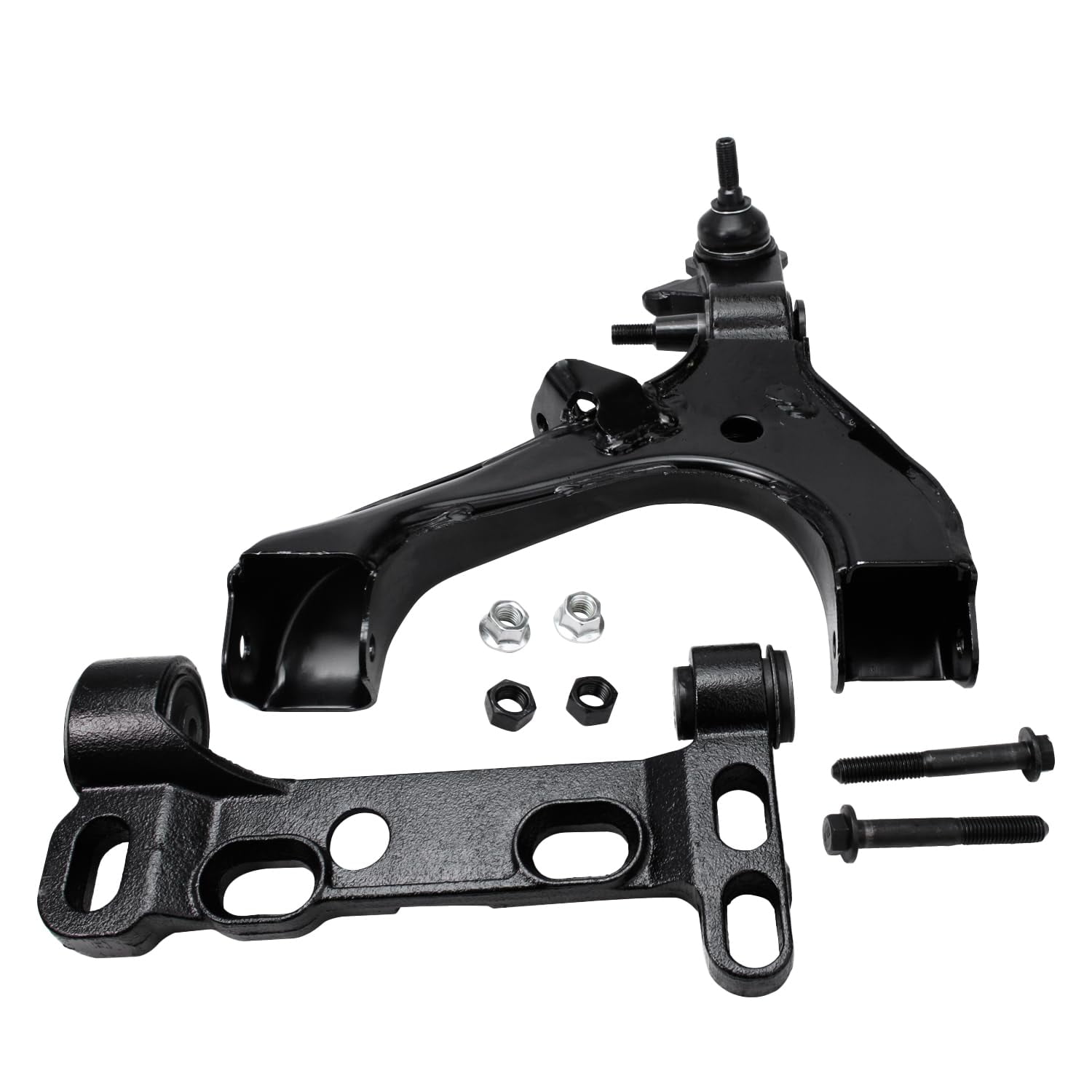 Detroit Axle - 2 Front Lower Control Arms w/Ball Joints for Chevy Trailblazer EXT GMC Envoy XL XUV Buick Rainier Ascender 9-7X Bravada