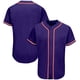 thumbnail image 3 of Camiseta de béisbol en blanco con cuello en V y botones completos para hombre o niño, uniforme de softbol transpirable, cualquier color, regalo de cumpleaños, estilo callejero de hip hop, 3 of 5