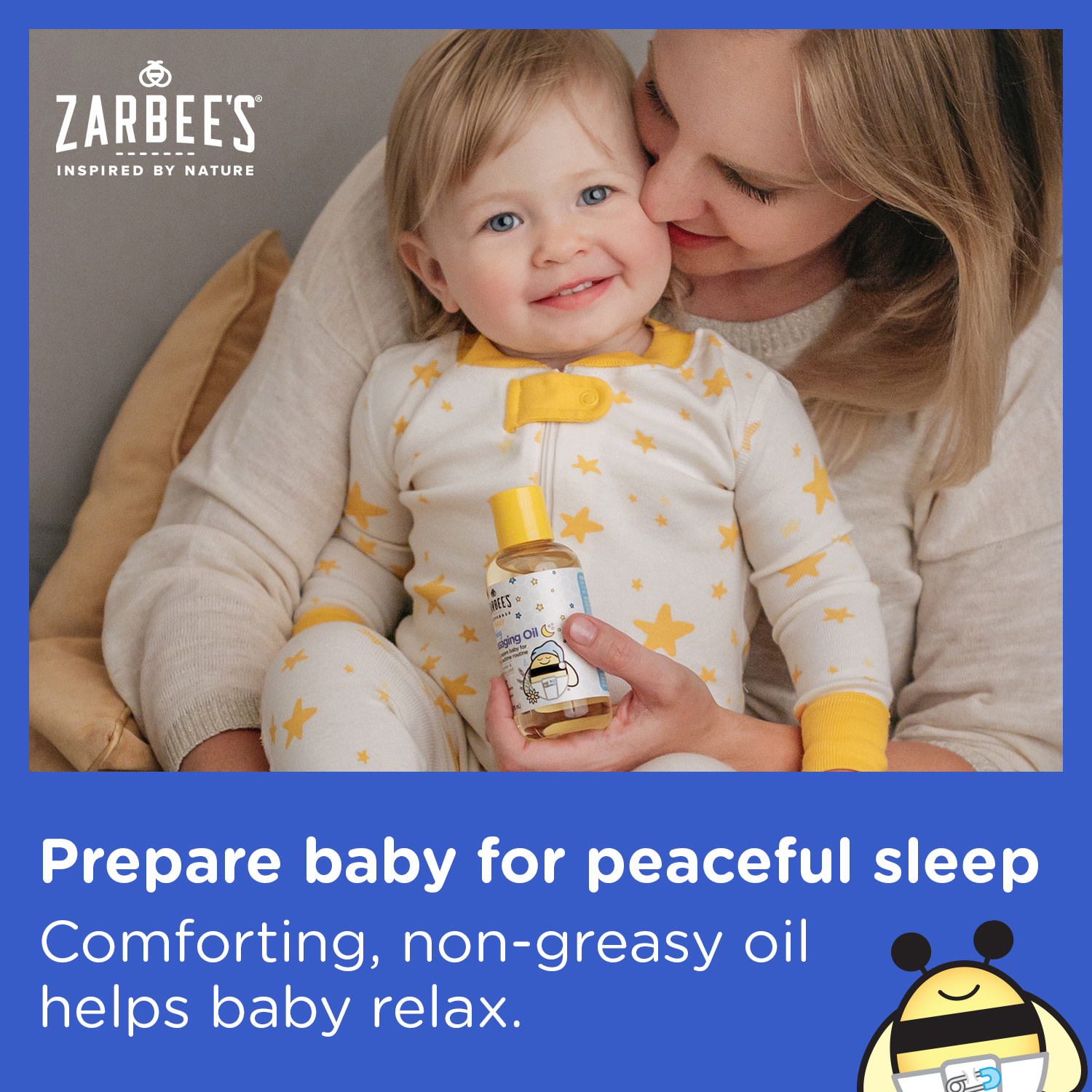 Zarbee's Baby Calming Massage Oil, Lavender & Chamomile, 4 fl oz - image 6 of 10