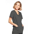 thumbnail image 5 of Cherokee Workwear Core Stretch Women's Scrubs Top Mock Wrap 4728, 5 of 6