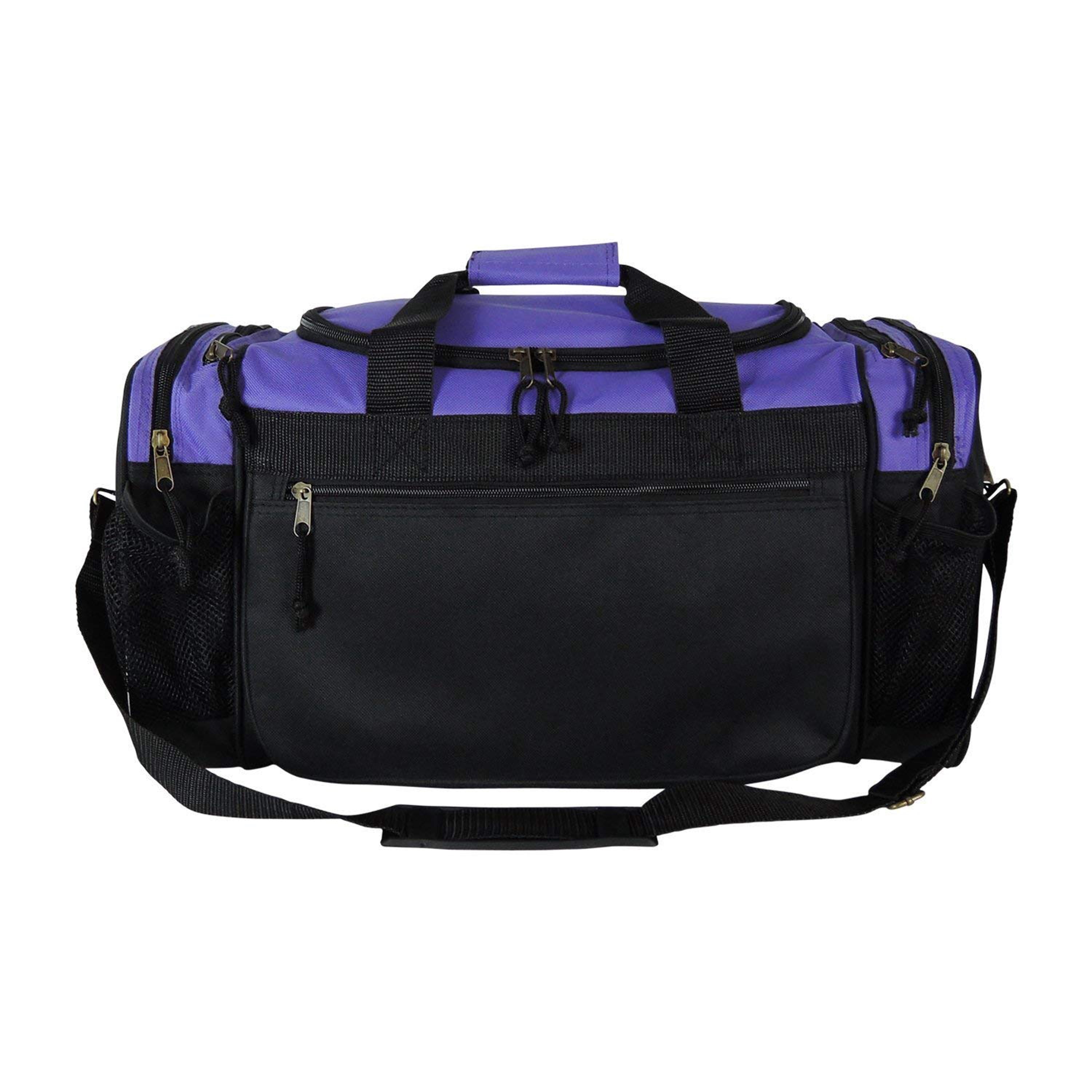 ProEquip 17" Sport Gym Duffle Bag Travel Size Sport Durable Gym Bag (Purple)