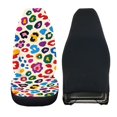 thumbnail image 2 of Uourmeti Front Car Seat Cover Personalized Anti Fade Seat Covers for Cars, Firm Stitched Elastic Compatible with Vehicle SUVs Regular Car Seats, 2 of 6