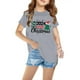 thumbnail image 1 of Fiudx Blusas Navideñas, Camisetas Infantes En Tela Suave, Brusas En Diseño Modernity para Niña, Camisetas Transpirables para Niño, Ropa Informal Diaria, Multitasks, 3 a 14 Años, Recomendado Lavar a M, 1 of 4