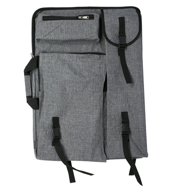 Mochila grande profesional impermeable para estudiantes de arte, pintura acrílica y gouache.