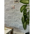 thumbnail image 4 of Dundee Deco 3D Wall Panels - Cladding, Blue Grey Stone Look Wall Paneling, Styrofoam Facing for Interior and Exterior Applications, DIY, Set of 10, Covers 54 sq ft, 4 of 10
