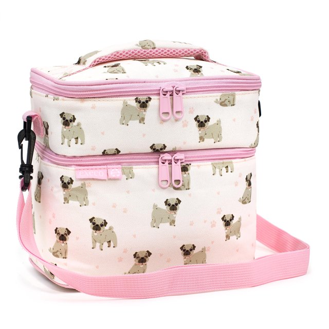 EXECO Boîte à Lunch Thermique Isolée Lavable Réutilisable Étanche 9L Durable Portable avec 2 Compartiments pour Enfants d'École Préscolaire et Primaire, Fabriquée à Partir de Bouteilles Recyclées - Collection Chiot