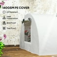 thumbnail image 4 of Outsunny Mini Greenhouse with Mesh Windows, Tunnel Growing Tent, White, 4 of 10
