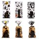 thumbnail image 2 of Nvzi Bolsas de dulces de Halloween, 150 bolsas de celofán para golosinas de Halloween, bolsas de regalo de golosinas de celofán de Halloween con lazos giratorios (estilo B), 2 of 4