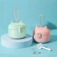 thumbnail image 5 of EIMELI Portable Formula Dispenser With Scoop, Double Layer Milk Powder Dispenser Snack Storage Container With Carry Handle For Outdoor, 5 of 7