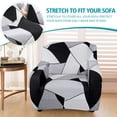 thumbnail image 5 of Stretch Fabric Sofa Slipcover 1 2 3 4 seater L shape , Elastic Sectional Sofa Cover Slipcover Protector Couch Pure Color For Moving Furniture Living Room, 5 of 6